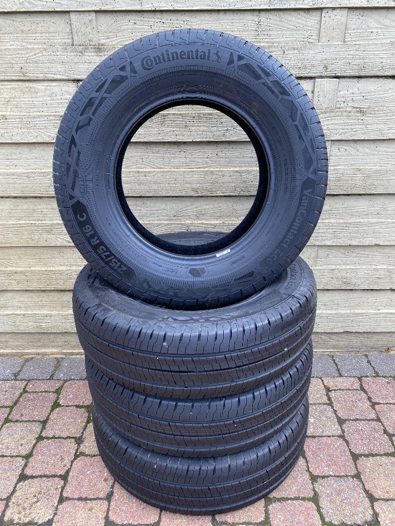 215/75 R16 114/116R CONTINENTAL Van Contact Eco, Ophalen, 16 inch, Nieuw, Band(en)