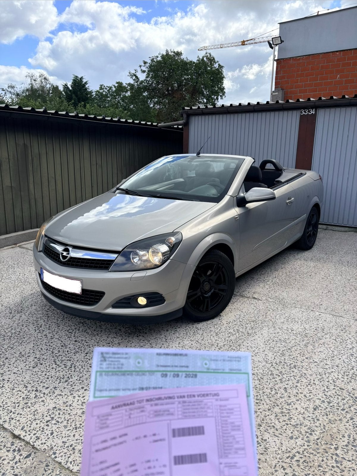 Opel astra cabrio met keuring voor verkoop benzine, Cabriolet, Particulier, Astra, 3 deurs