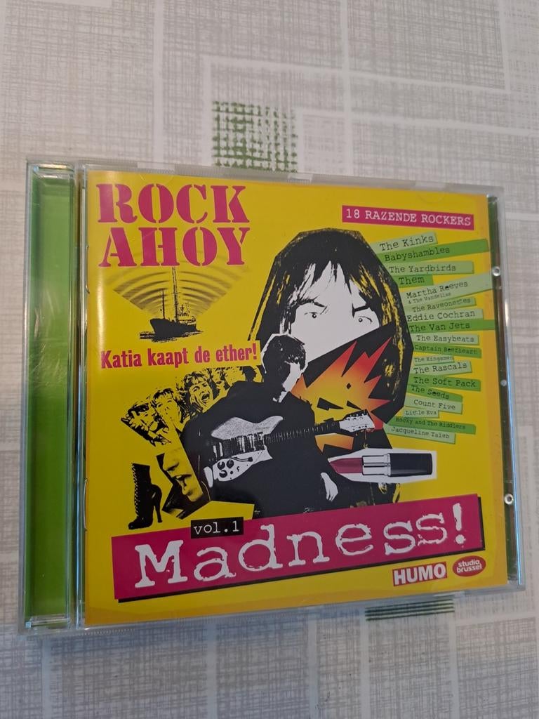 Rock Ahoy Vol.1 madness cd, Ophalen of Verzenden