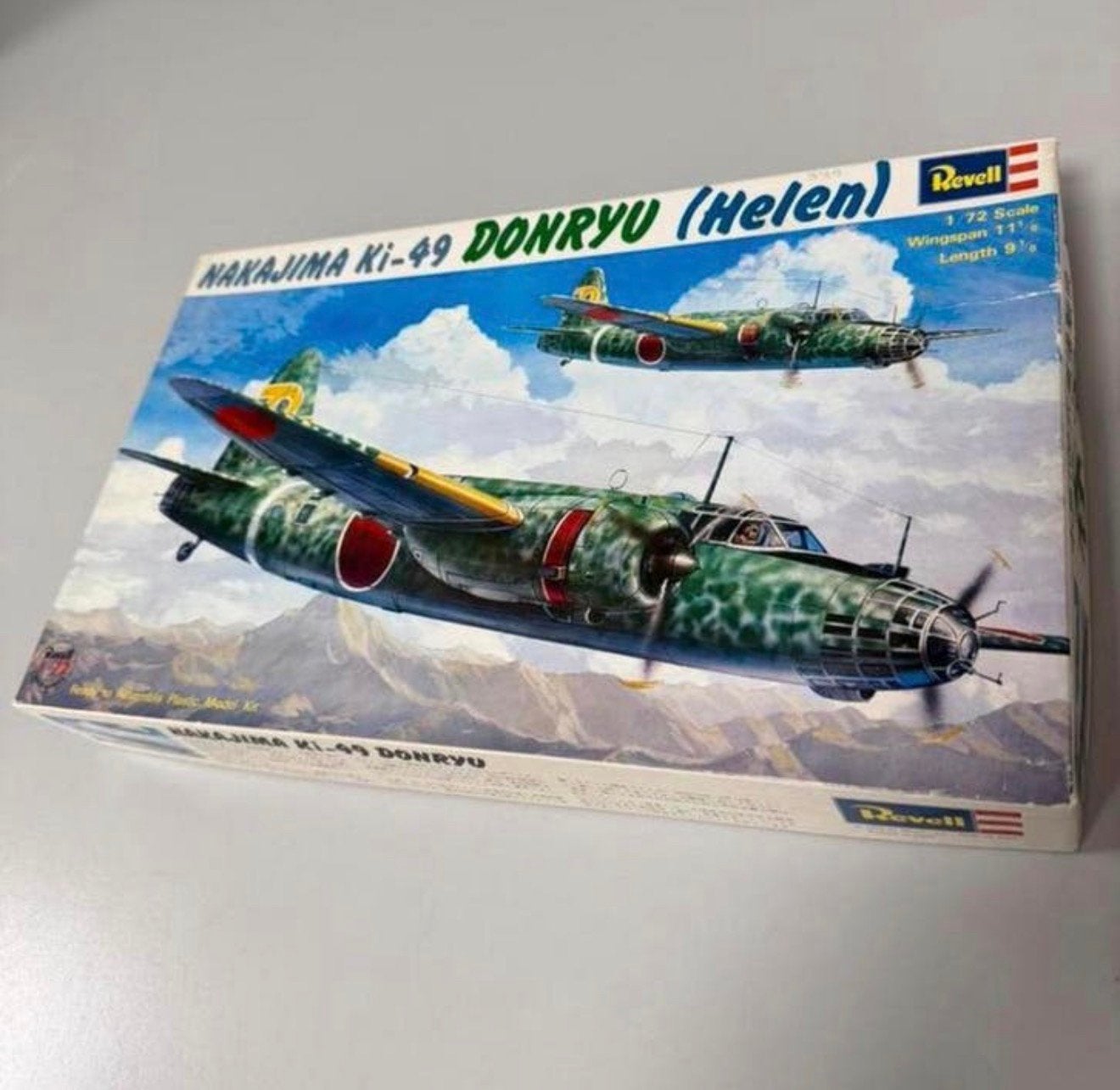Nakajima ki-49 Donryu Helen by Revell 1/72 sale 1973 h-102, Hobby en Vrije tijd, 1:72 tot 1:144, Revell, Nieuw, Ophalen of Verzenden