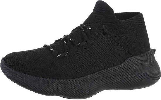 J3007 sneakers zwart 43 (valt als 42), Verzenden, Zwart, Nieuw, Sneakers