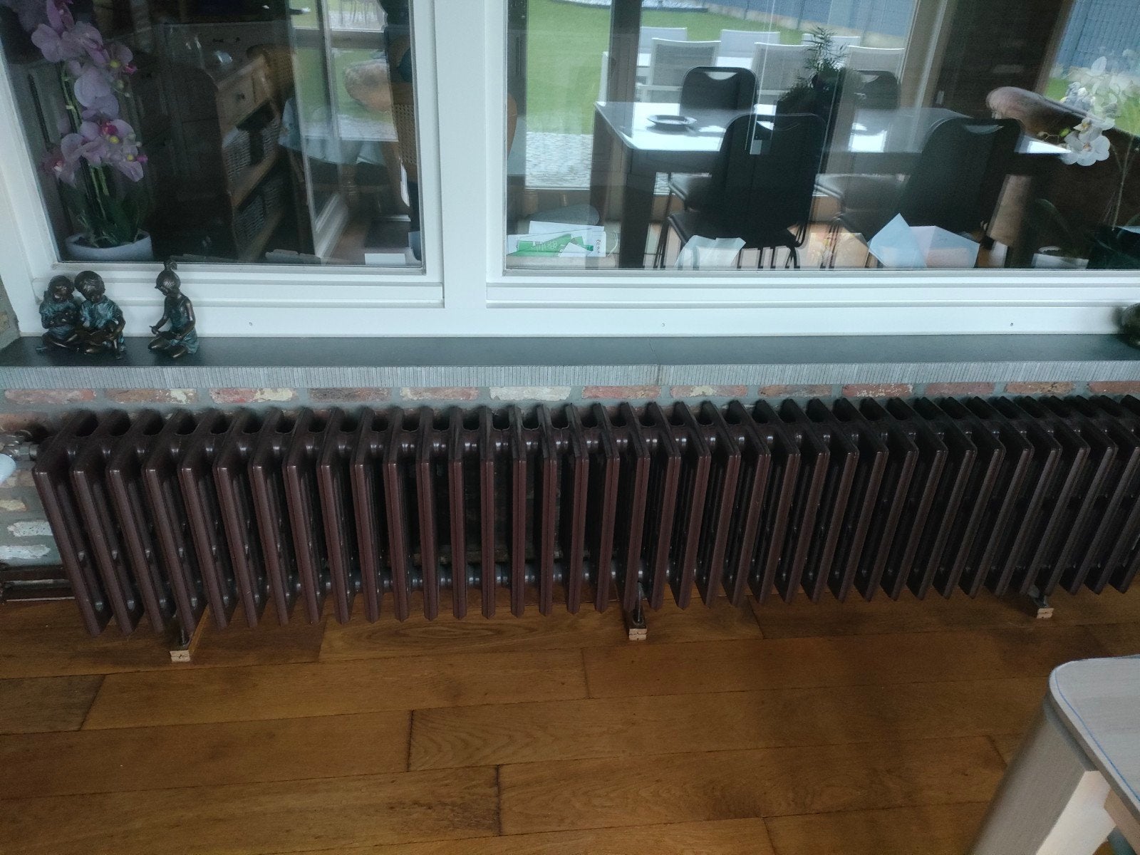 Gietijzeren radiator, zo goed als nieuw !, Ophalen