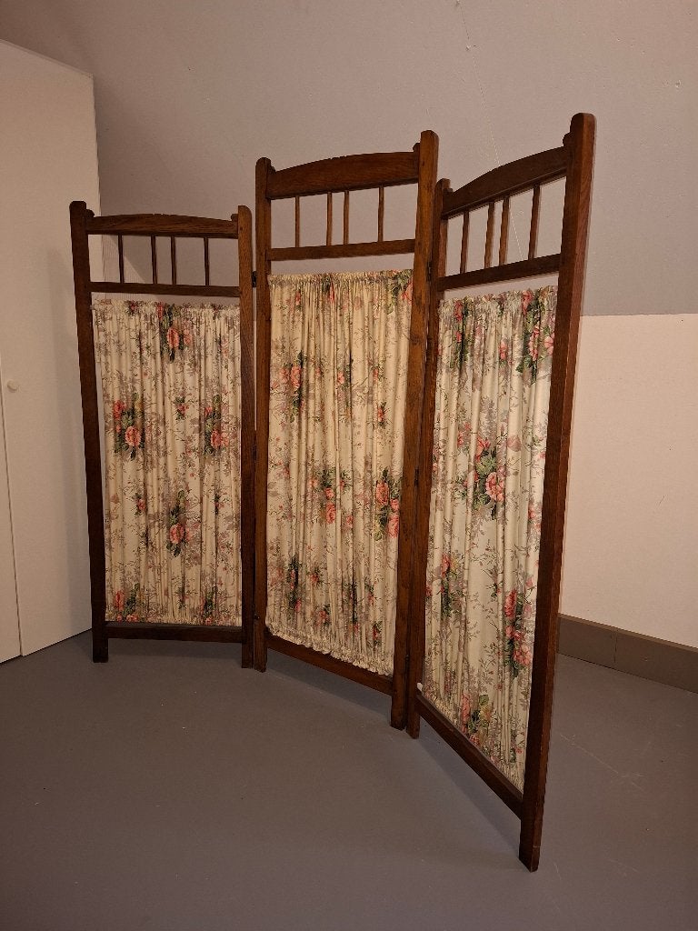 Houten paravent uit 3 delen, Maison & Meubles, Enlèvement, Utilisé