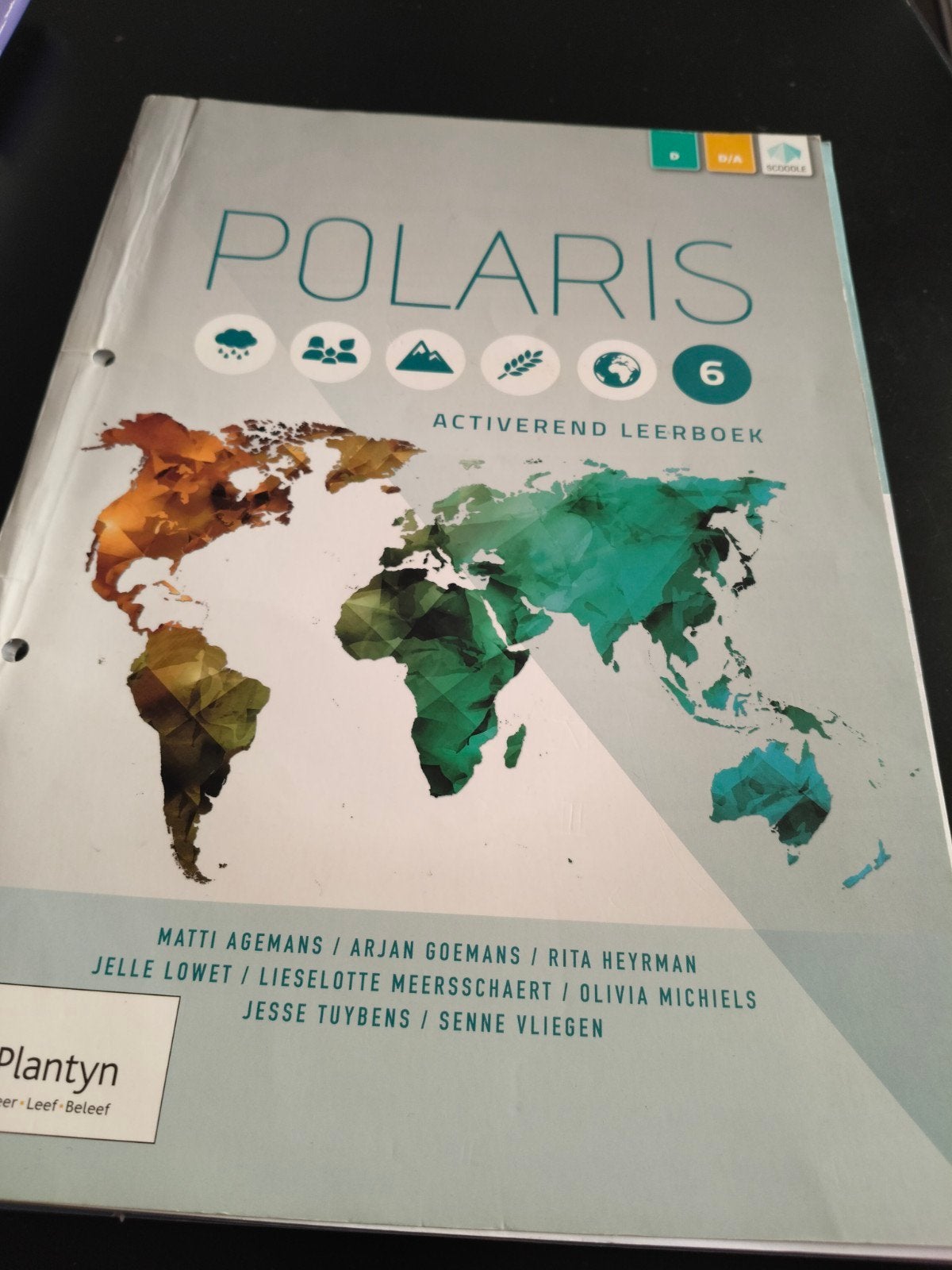 Polaris 6  middelbaar 6de jaar, Boeken, Ophalen of Verzenden, Gelezen