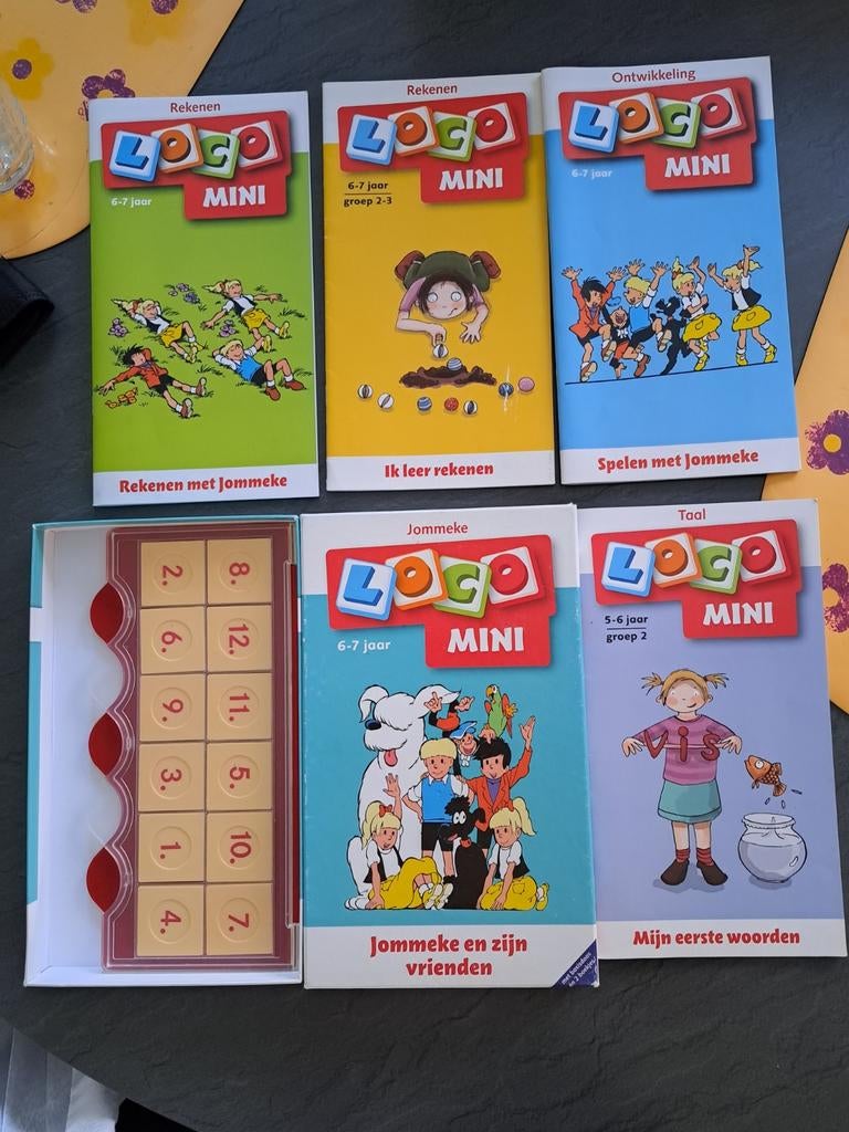 Mini Loco met oefenboekjes 5-6 en 6-7jaar Nieuwstaat, Ophalen of Verzenden, Zo goed als nieuw, Taal en Lezen