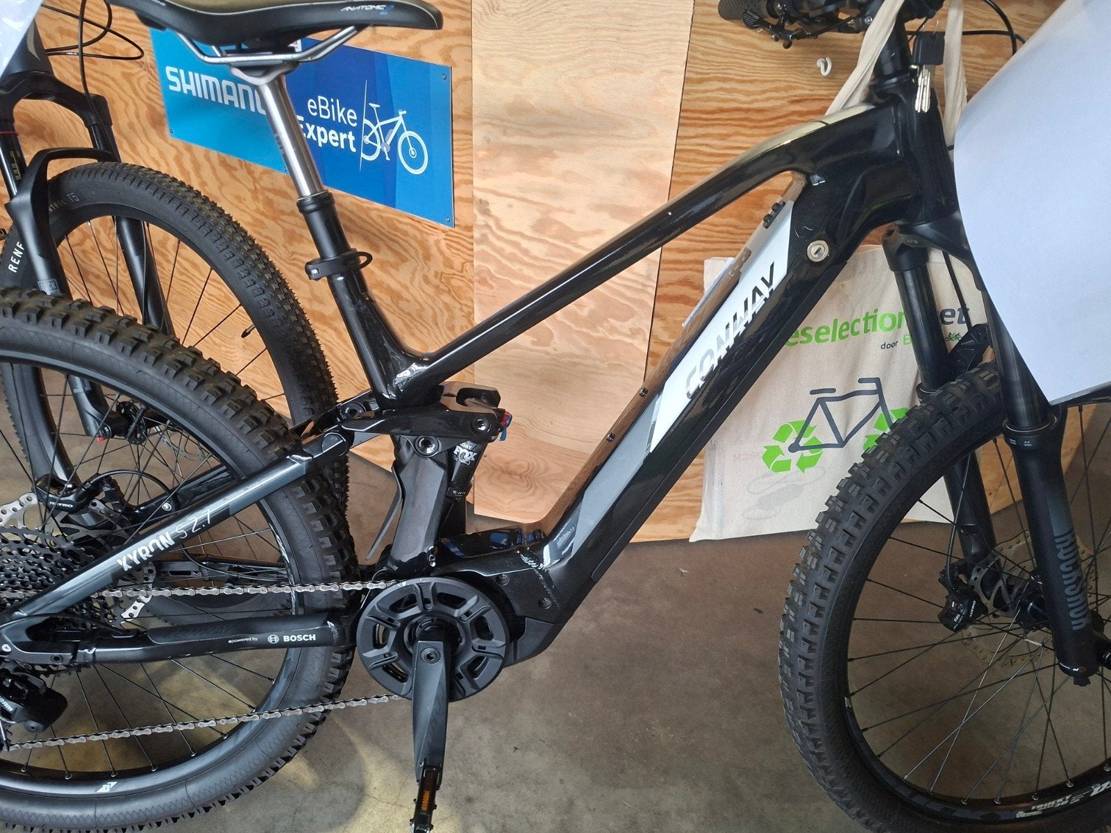 conway xyron 2.7 elektriscge mtb ( 523km), Enlèvement