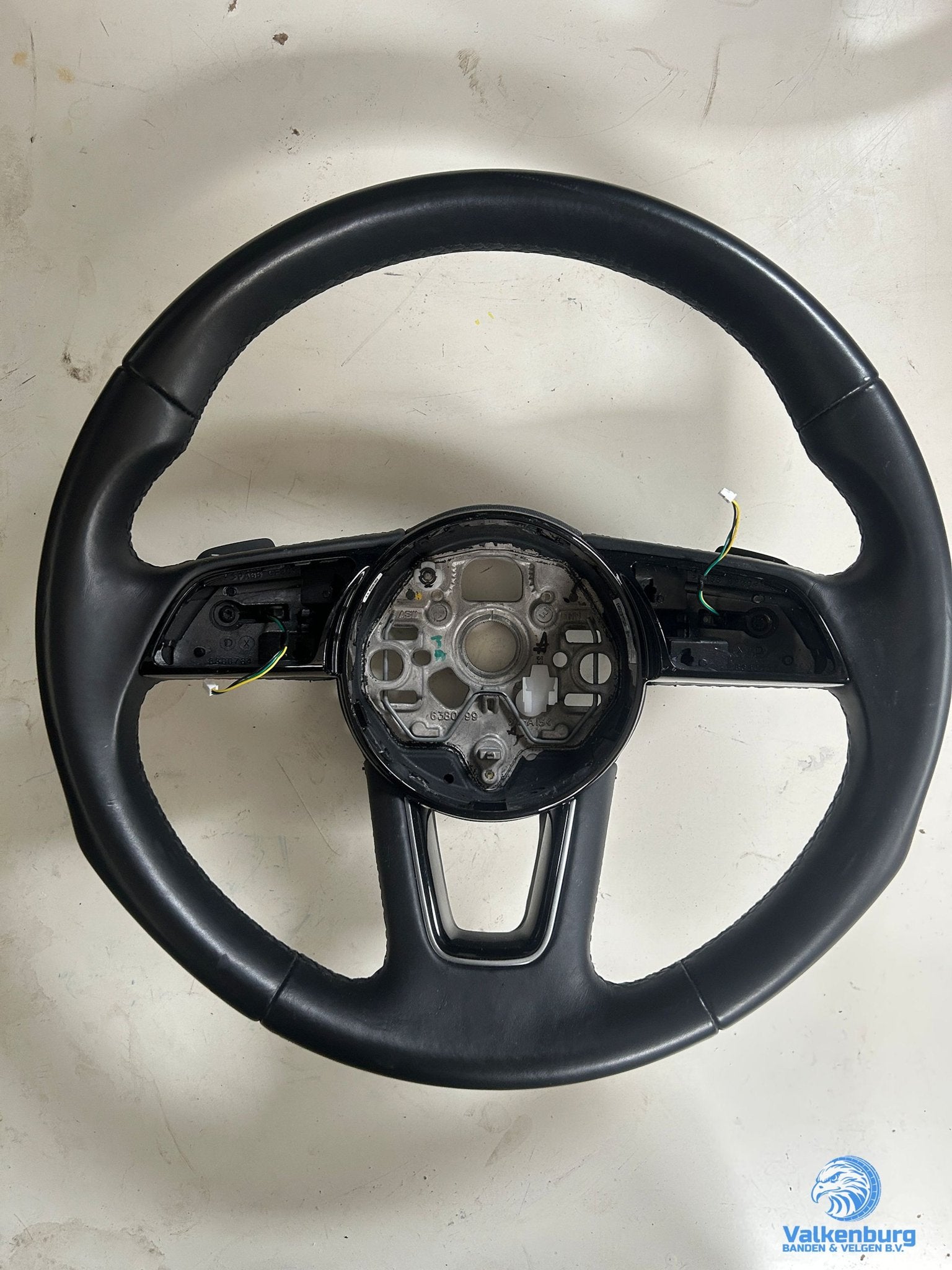 Originele Audi A1 GB Q2 82A A3 8Y leder stuurwiel stuurbedie, -, Utilisé, -, -