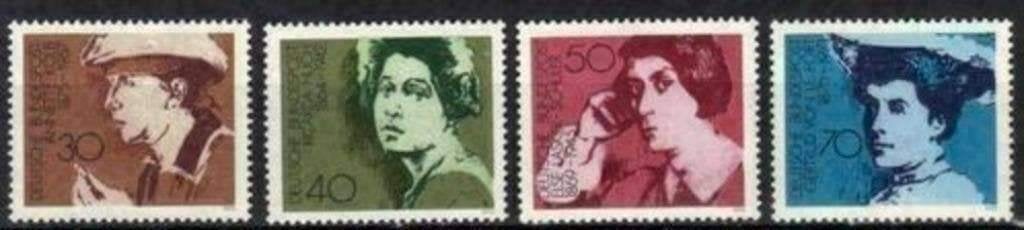 Duitsland Bundespost 1975 - Yvert 675-678 - De Vrouw (PF), Postzegels en Munten, Postzegels | Europa | Duitsland, Verzenden, Postfris
