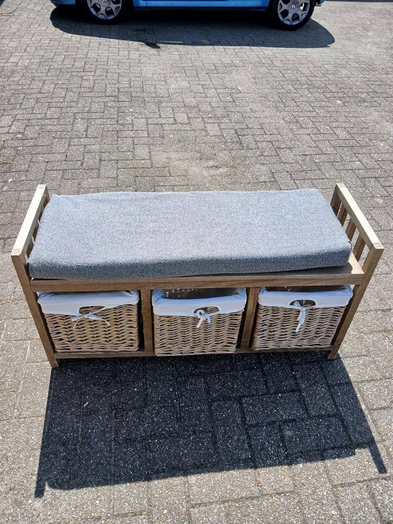 Bankje, Huis en Inrichting, Woonaccessoires | Vazen, Ophalen