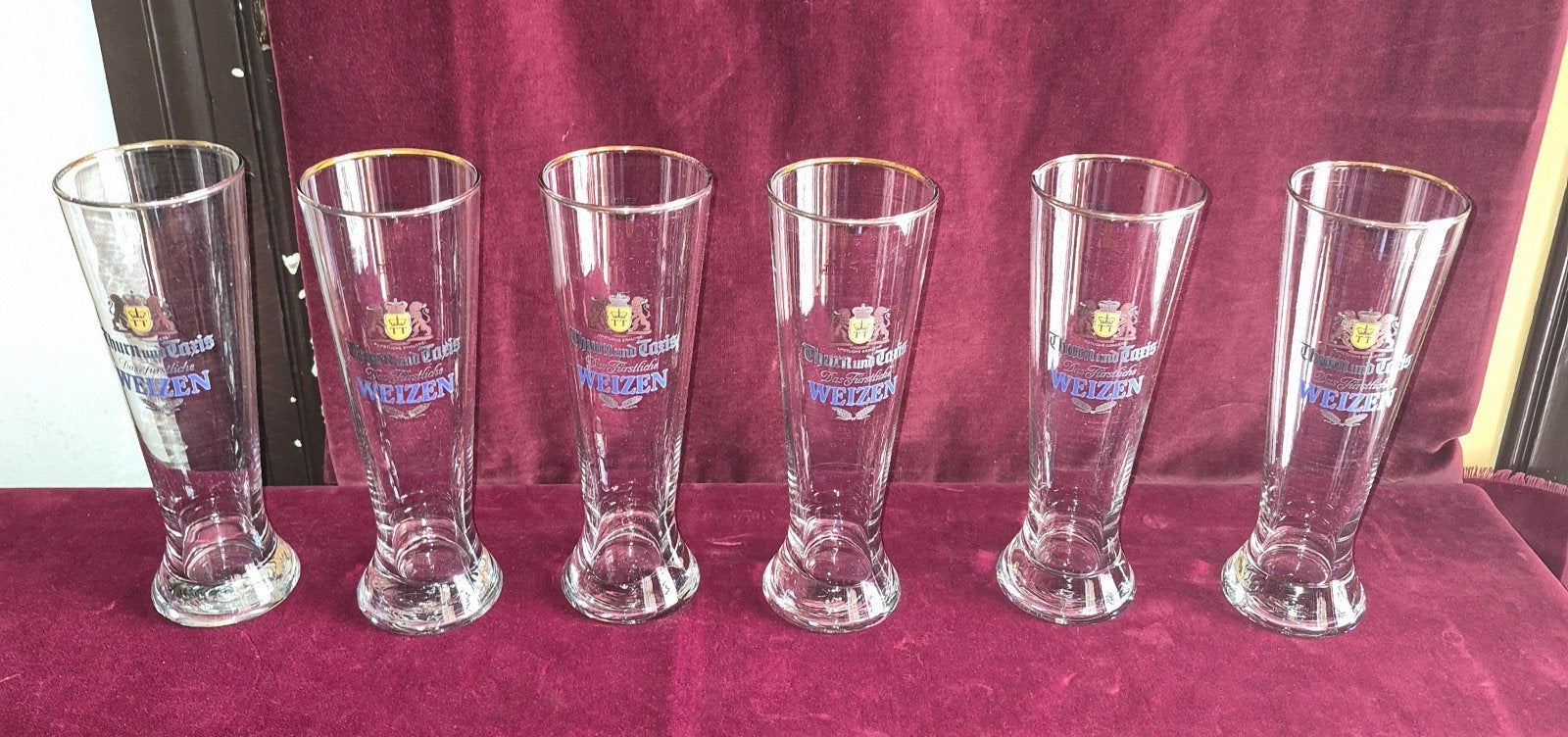 glas glazen Duitse bierglazen, Antiek en Kunst, Ophalen of Verzenden