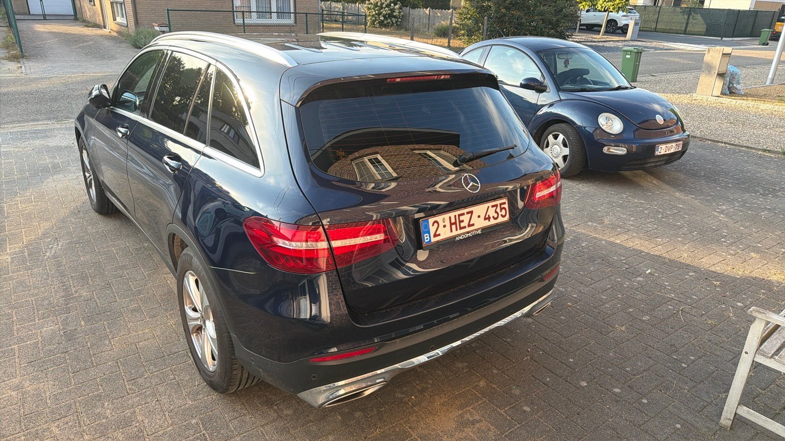 Mercedes GLC 250 4 matic automaat, Automaat, Blauw, Leder, GLC