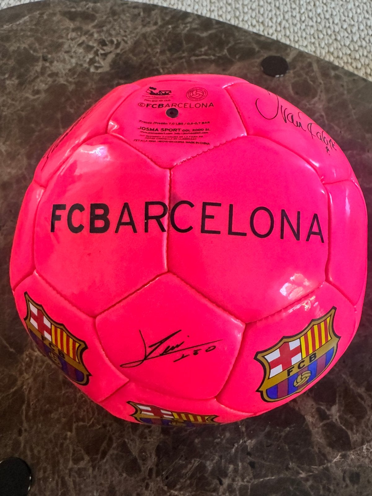 FC Barcelona Voetbal, Ophalen, Gebruikt, Bal