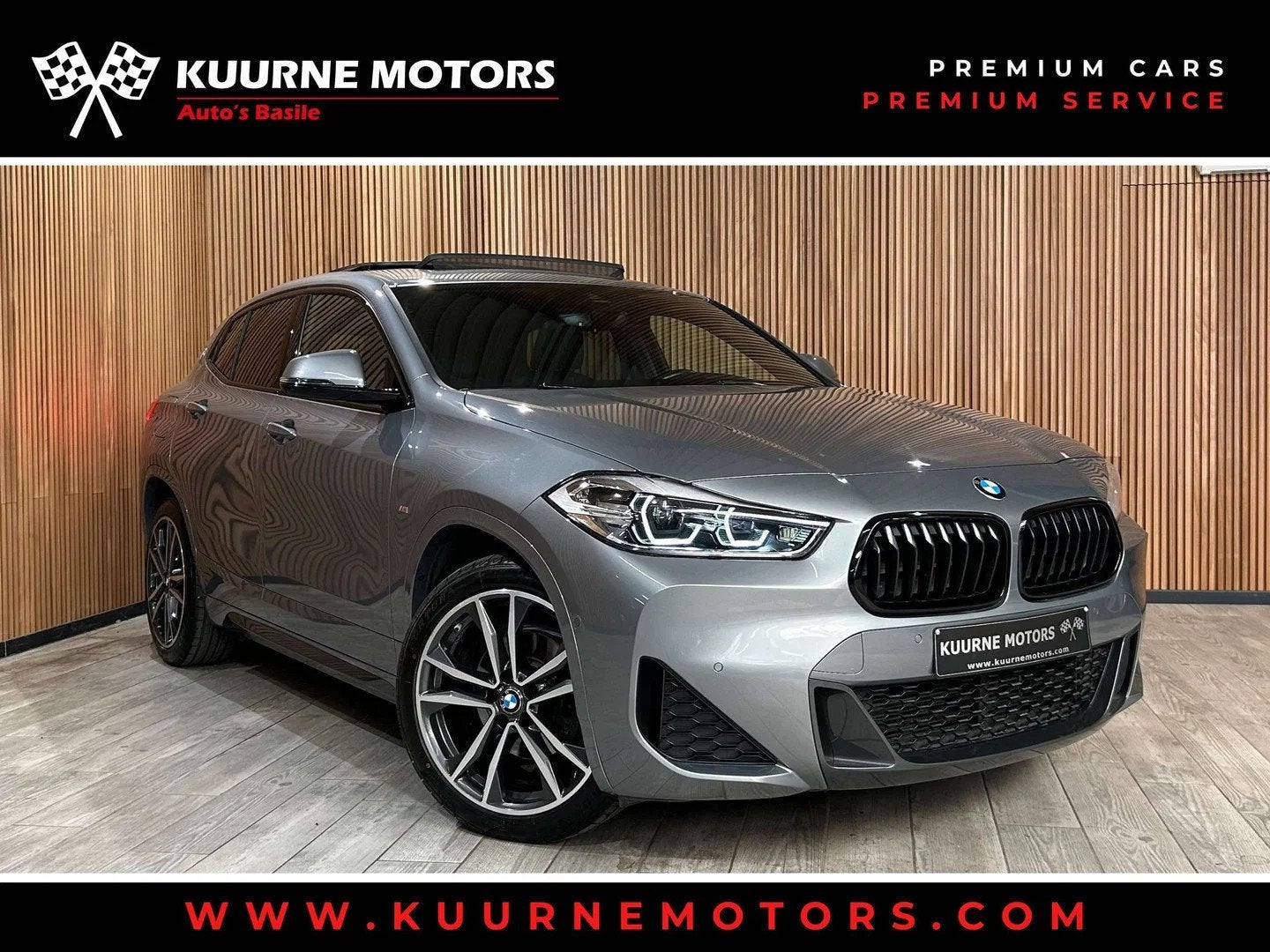 BMW X2 sDrive18iA M Pack Alu19"/Pano/Led/Leder/Gps/Pdc/VerwZ, Argent ou Gris, Entreprise, https://public.car-pass.be/vhr/b6f6abe2-3047-44c5-bacf-7da8ec084a49