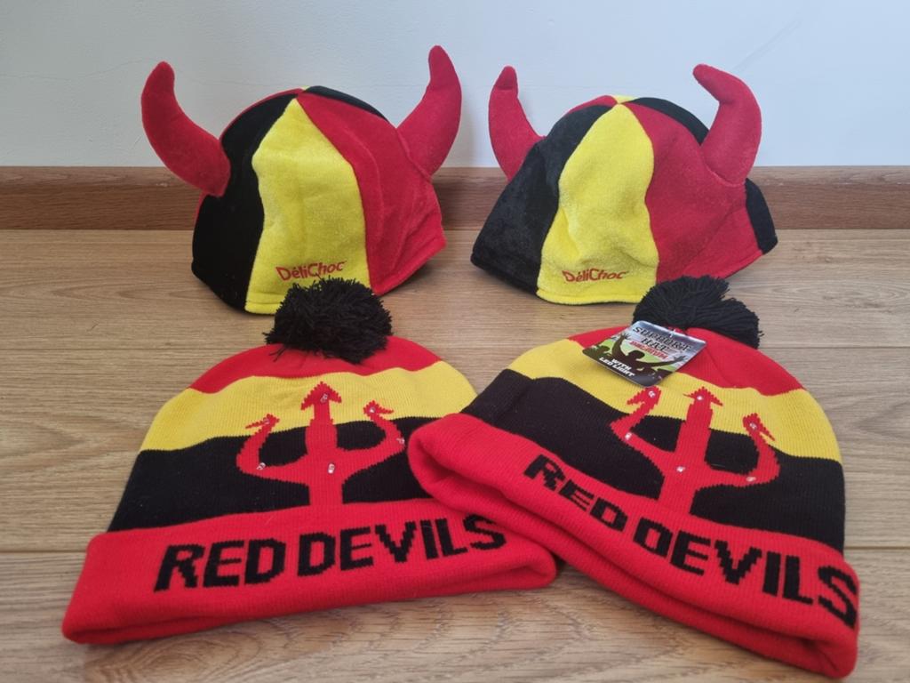 Rode Duivels Fanset, Ophalen of Verzenden, Nieuw