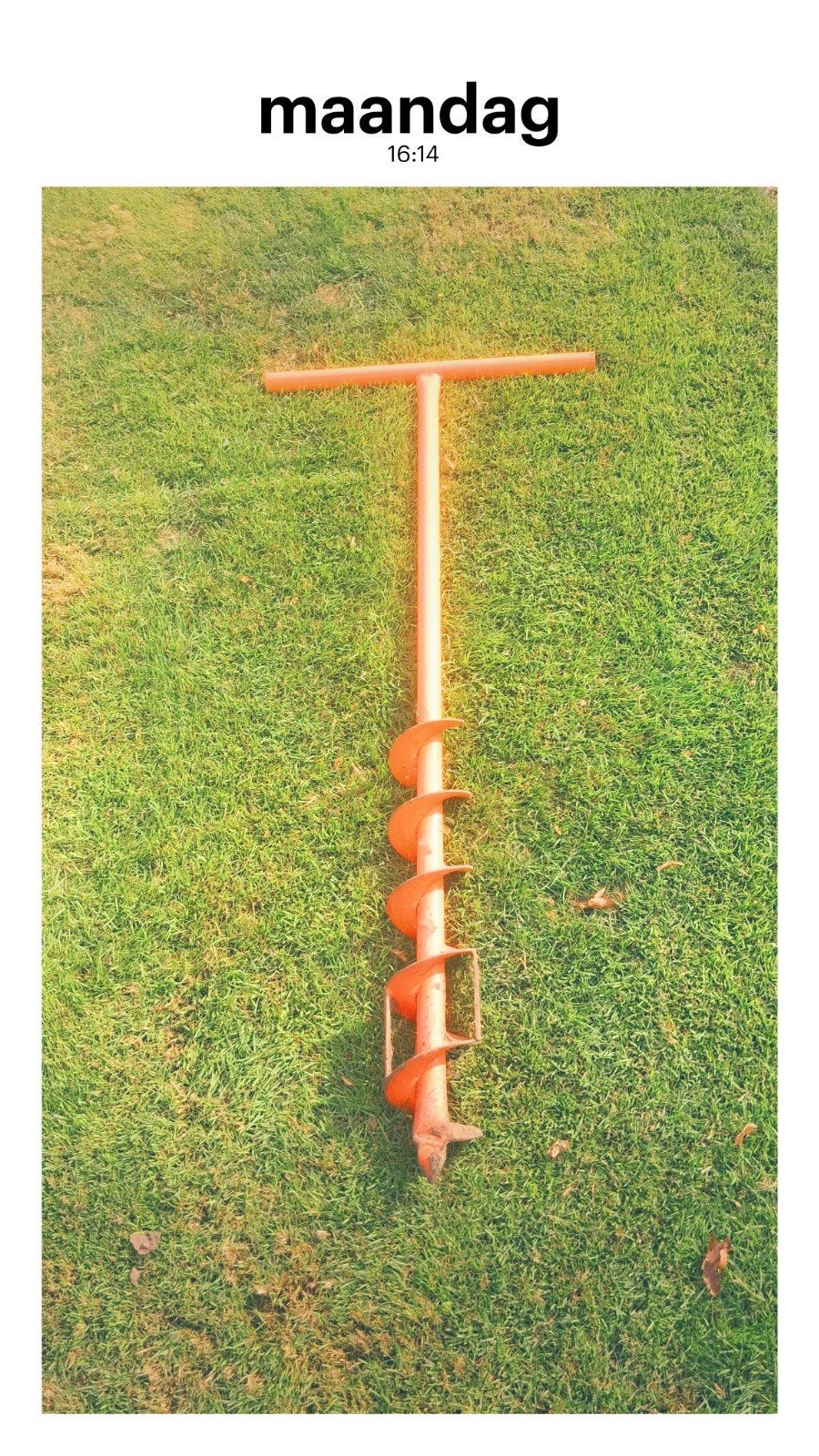 grondboor dia meter 10 cm prijs 30 euro, Tuin en Terras, Ophalen