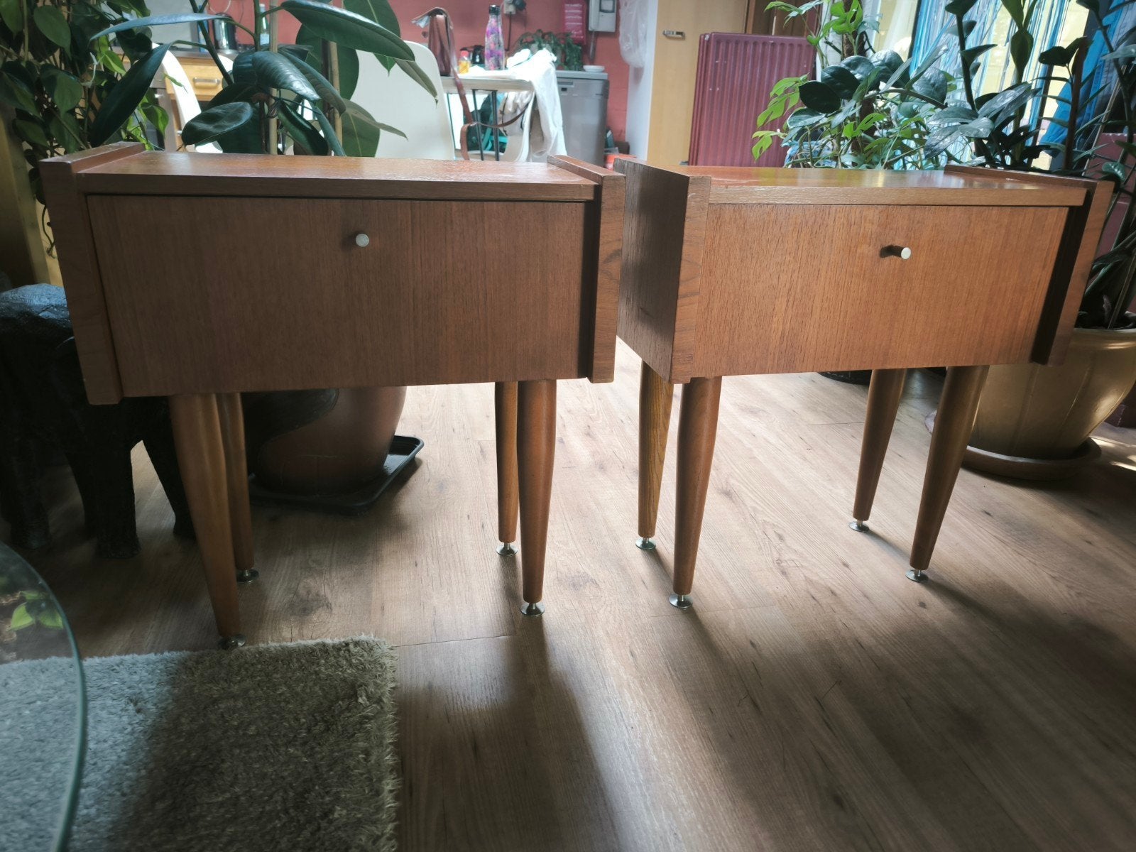 z vintage / midcentury nachtkastjes, Enlèvement