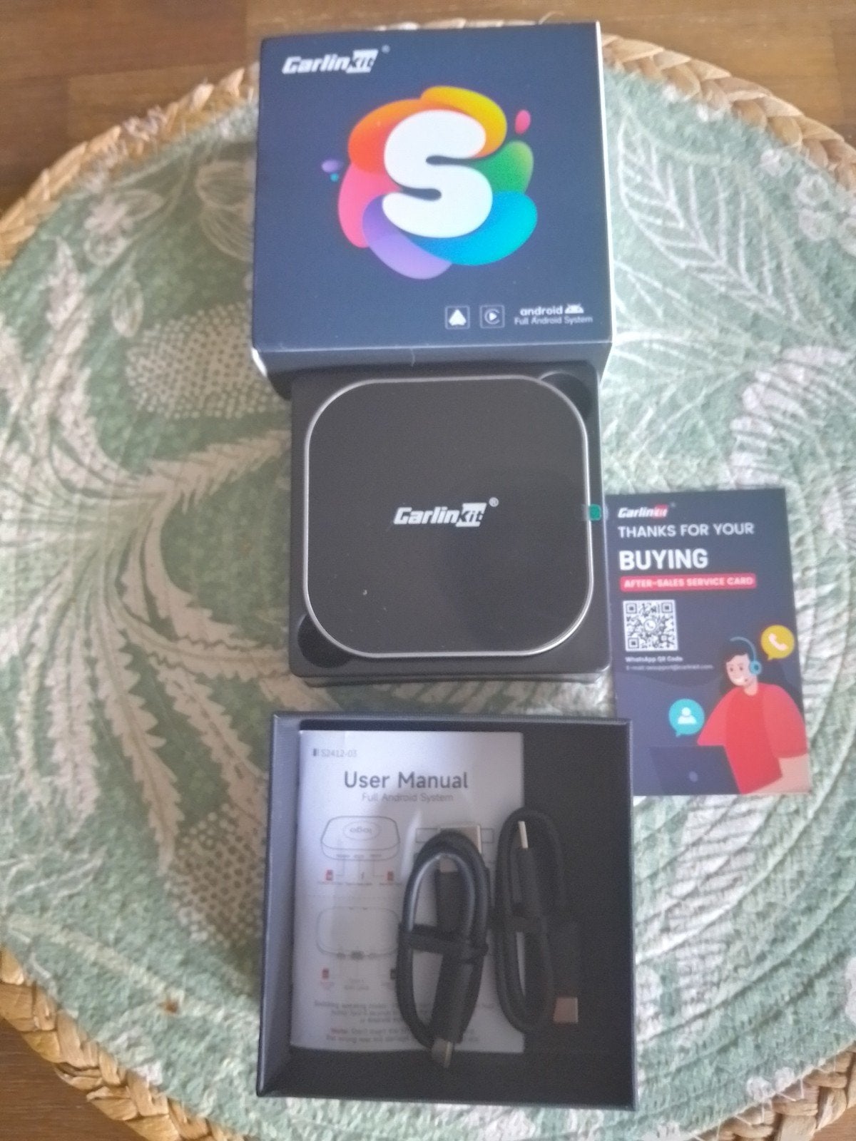 Carlinkit Tv Box S2F Android 13, TV, Hi-fi & Vidéo, Lecteurs multimédias, Enlèvement, Neuf