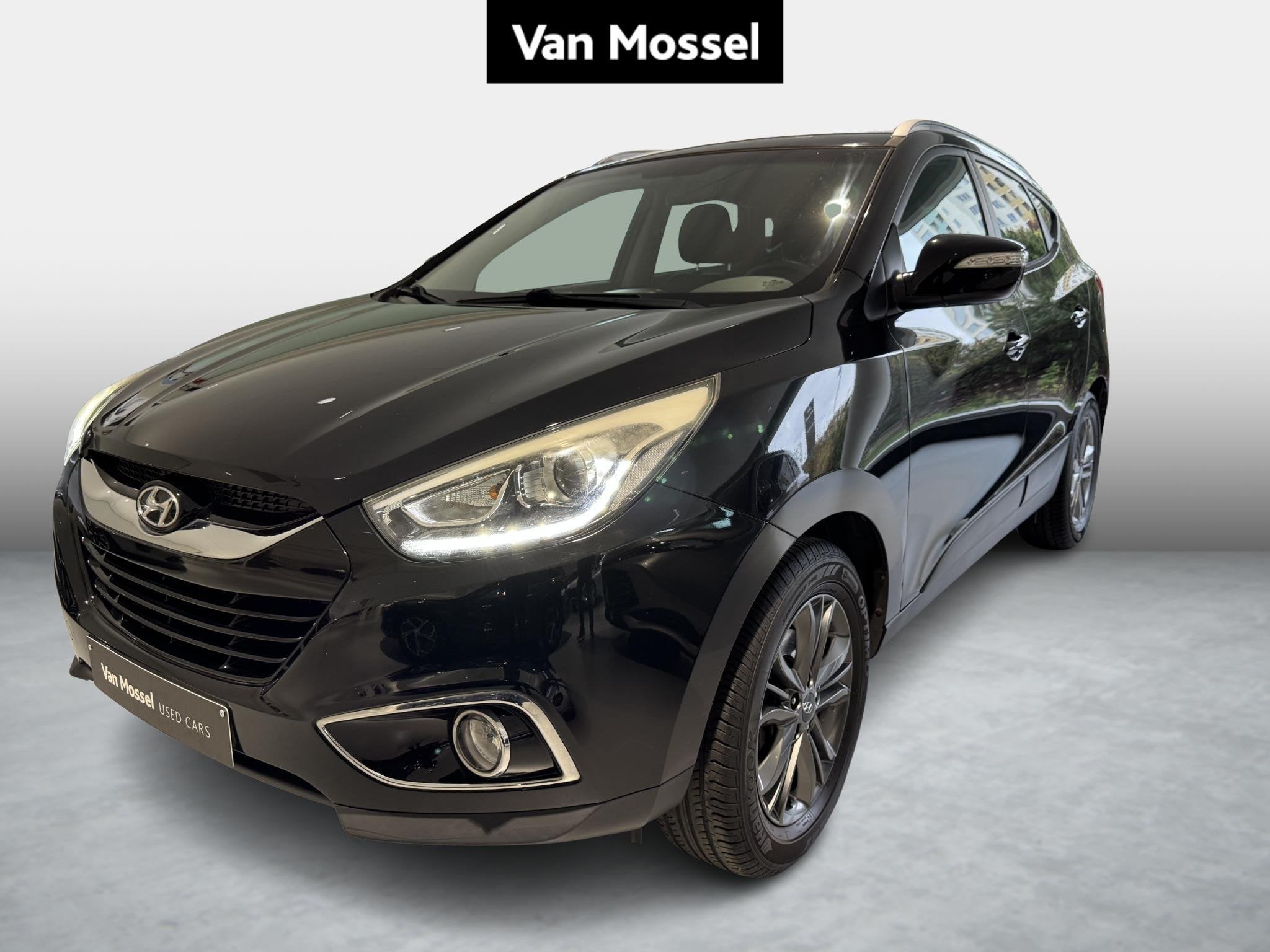 Hyundai ix35 1.6 GDi Lounge, Auto's, Voorwielaandrijving, Gebruikt, 1600 cc, Zwart