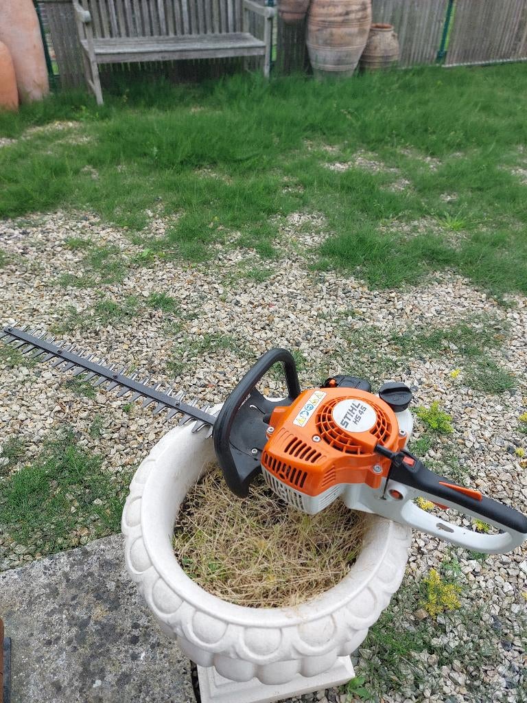 thermische heggenschaar Stihl HS45, Tuin en Terras, Ophalen, Gebruikt, Benzine, Stihl