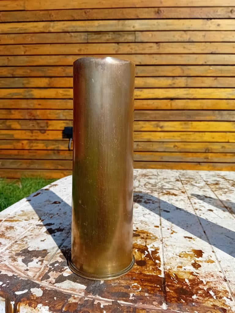 Obus huls ww1 Groot Britange 18 pounder, Collections, Enlèvement ou Envoi