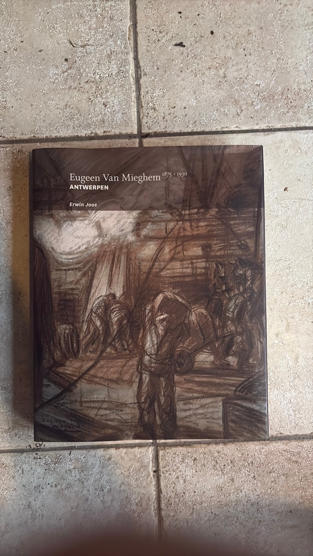 Prachrig boek Eugeen Van Mieghem, Ophalen