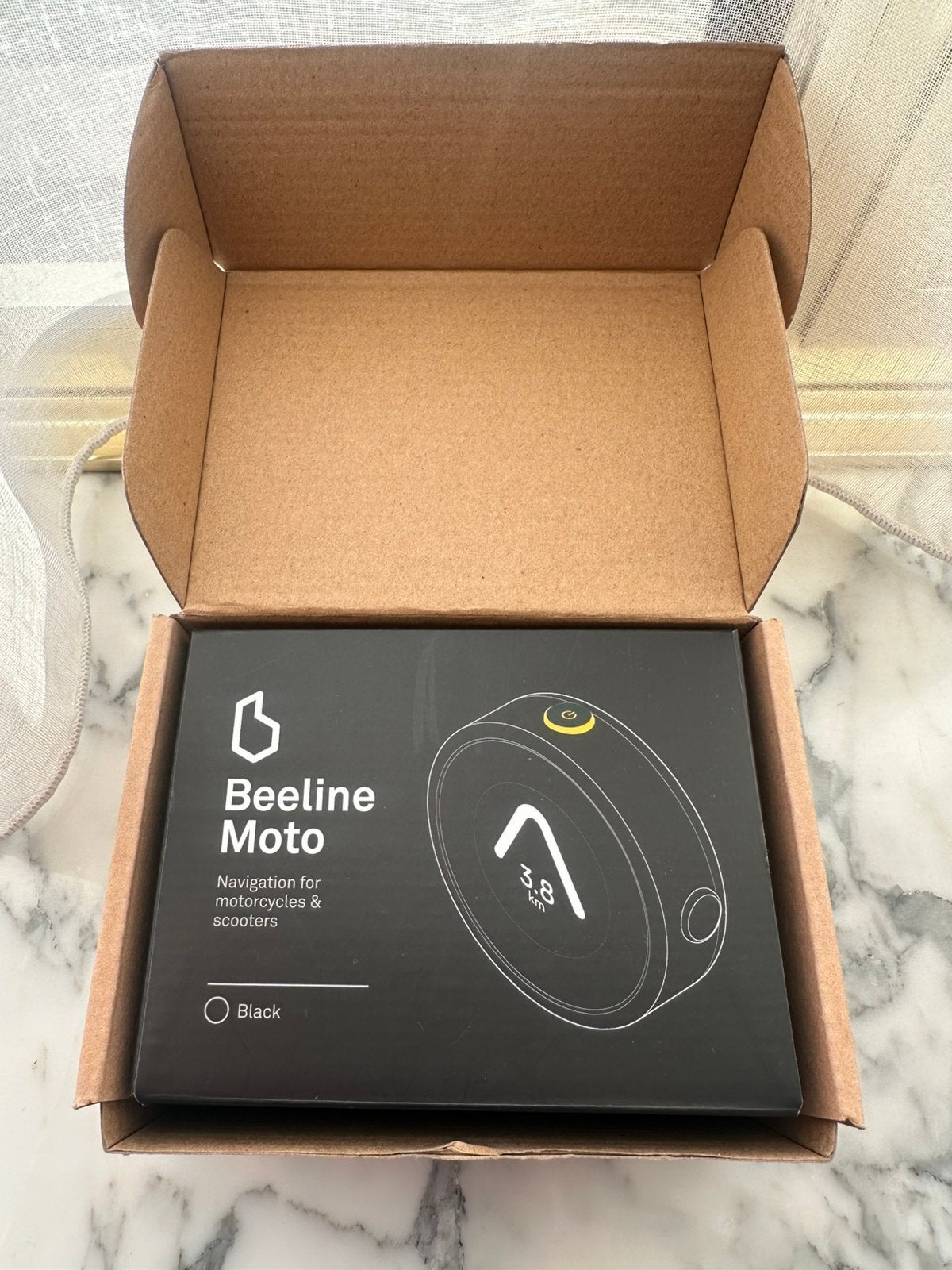 Beeline Moto gps, Ophalen, Zo goed als nieuw
