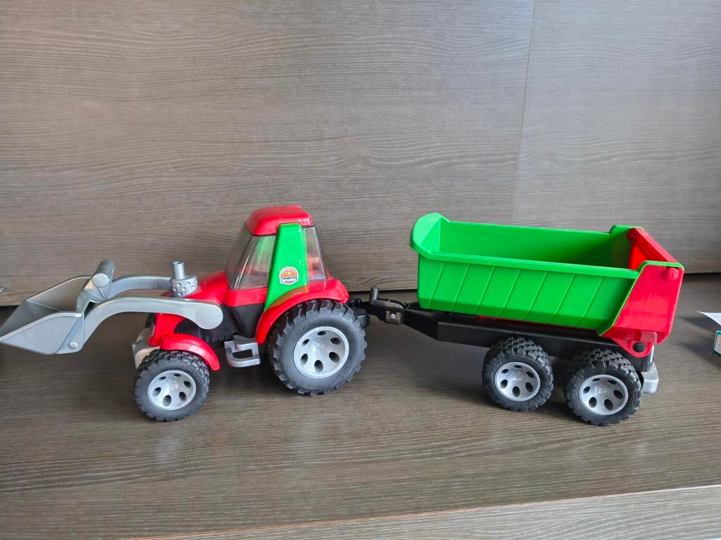 BRUDER traktor met kiep kar, Ophalen of Verzenden