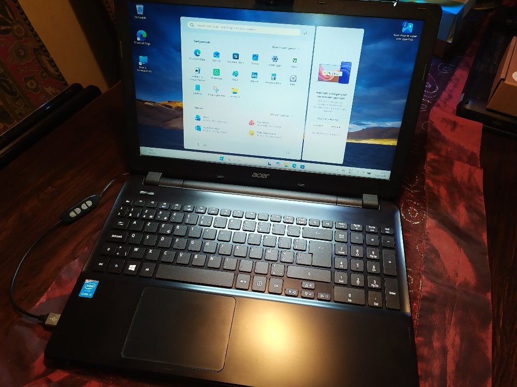 acer laptop windows 11 en office 2024, Computers en Software, 256 GB, 2 tot 3 Ghz, 15 inch, 8 GB
