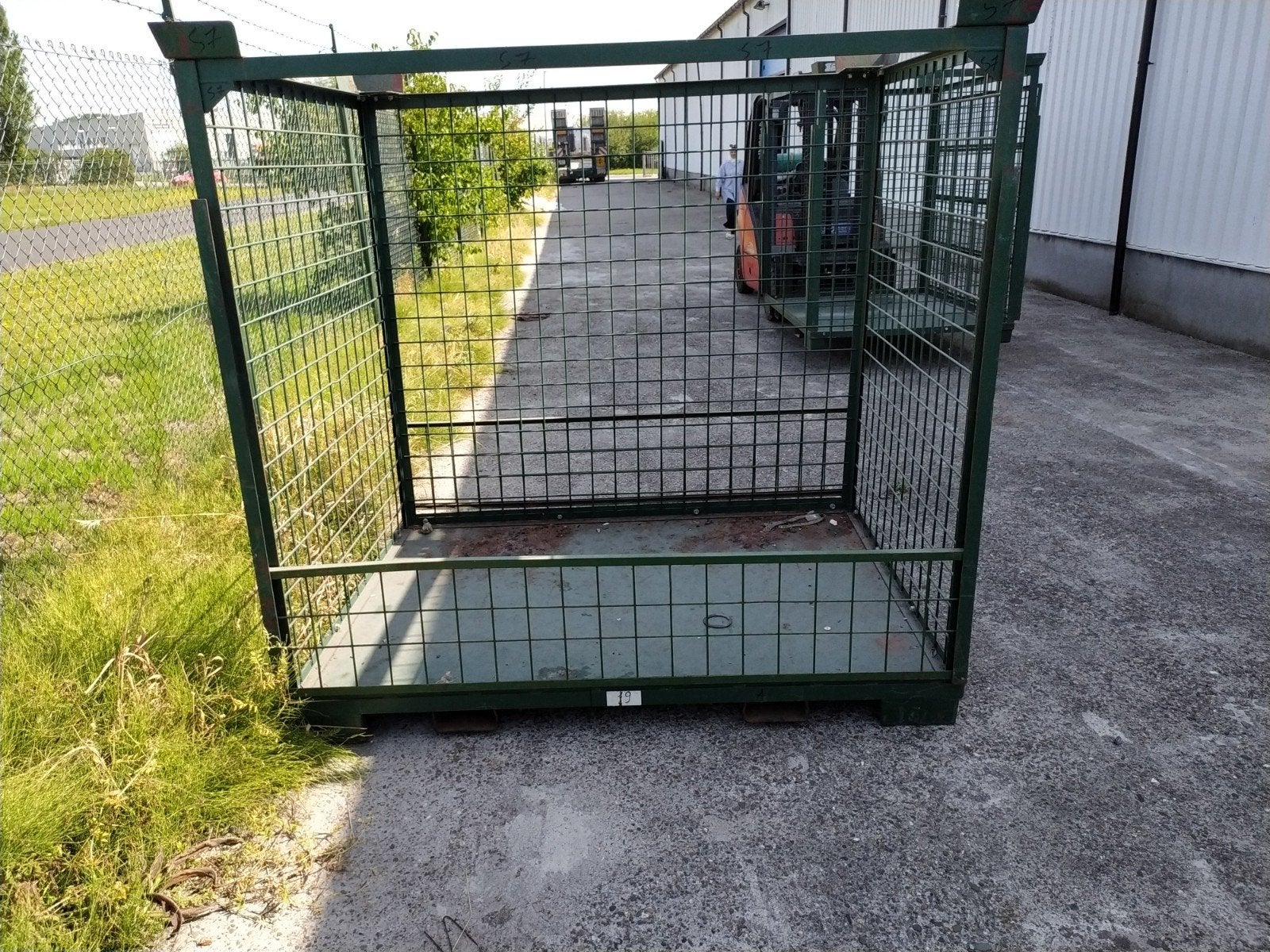 Materiaal container gitterbox meerdere stuks, Zakelijke goederen, Landbouw | Aardappelen, Groenten, Fruit en Vlees, Ophalen