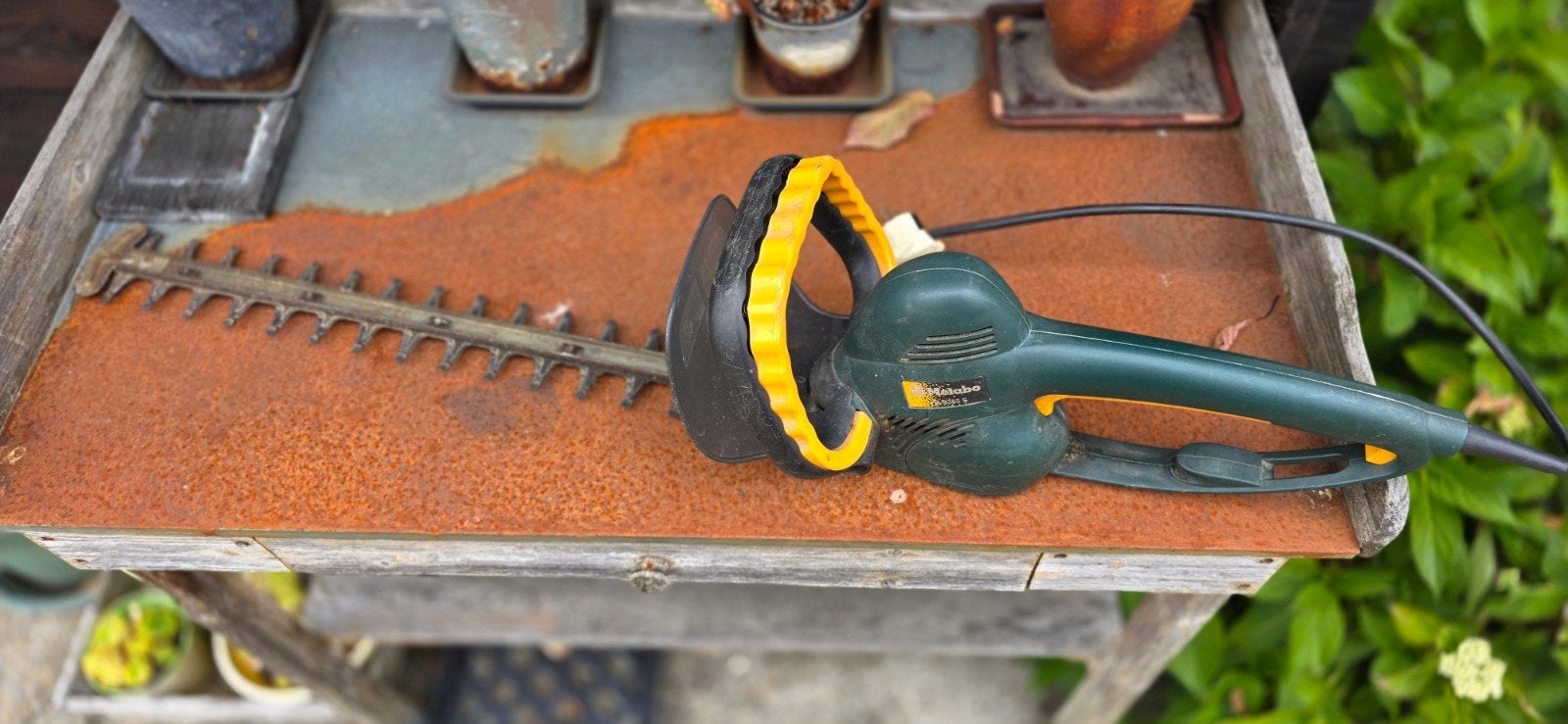 Taille haie électrique, Enlèvement, Utilisé, Électrique, Metabo