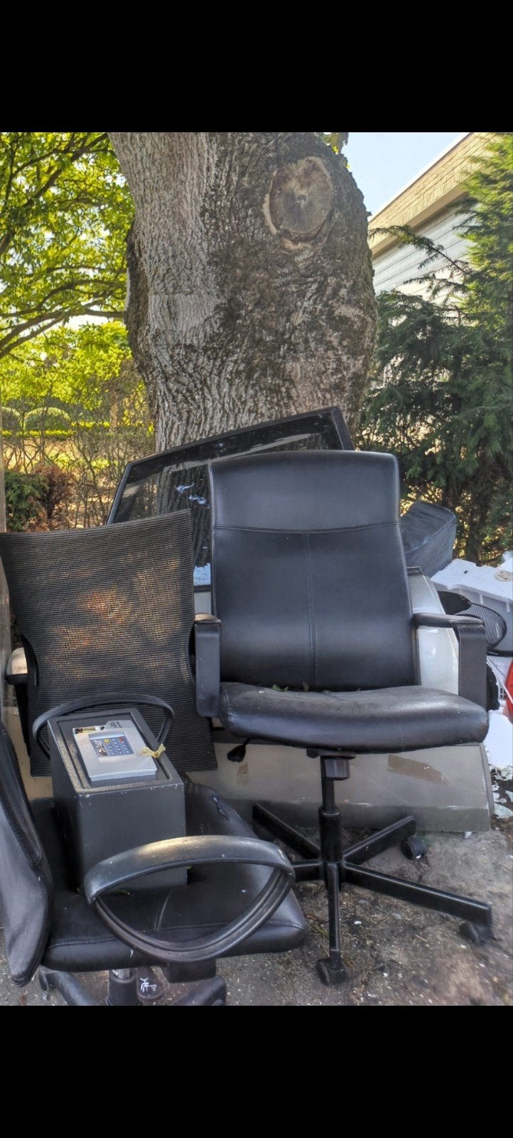 paletten en breu stoel, Tuin en Terras, Ophalen of Verzenden