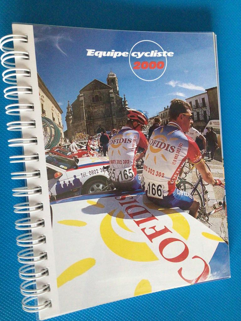 persmap 2000 team cofidis mbk frank vandenbroucke, Verzenden, Zo goed als nieuw