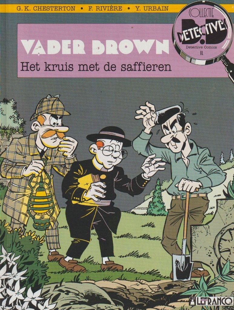 Strip - Vader Brown - Het kruis met de saffieren., Boeken, Verzenden