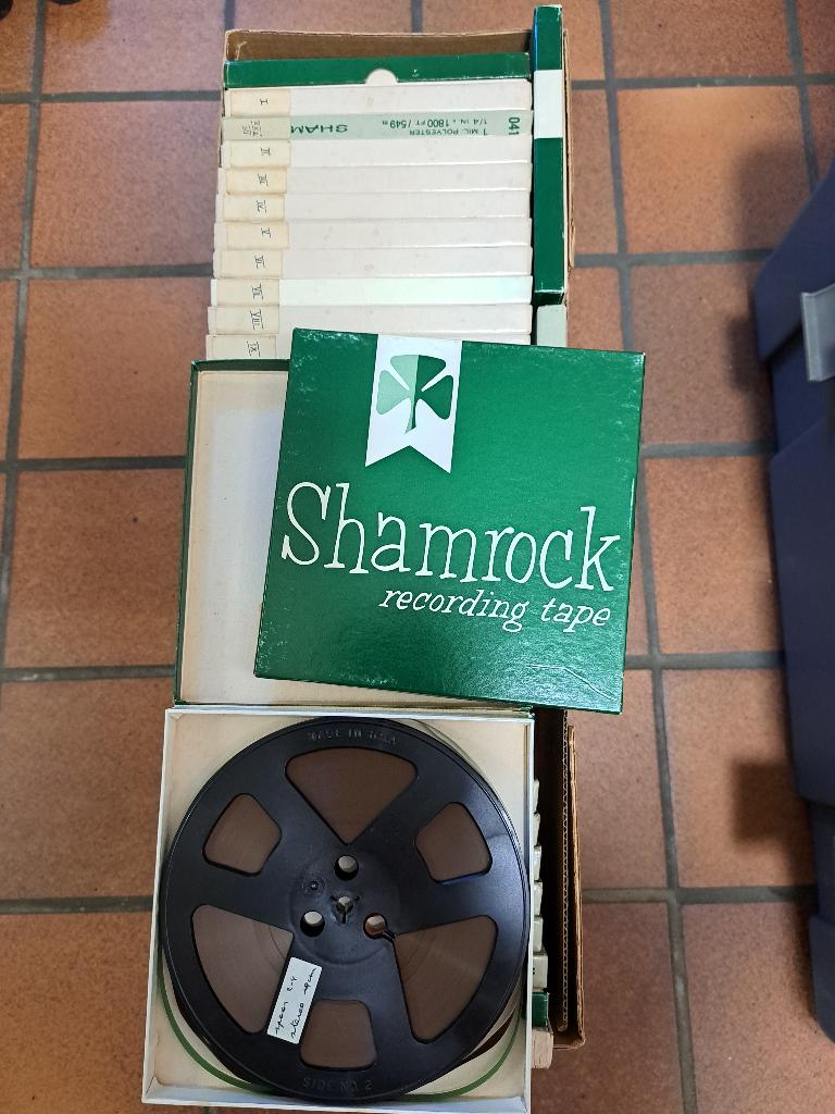 Shamrock magneetbanden 18 cm spoel / prijs per stuk, Ophalen of Verzenden, Onderdeel, Met banden
