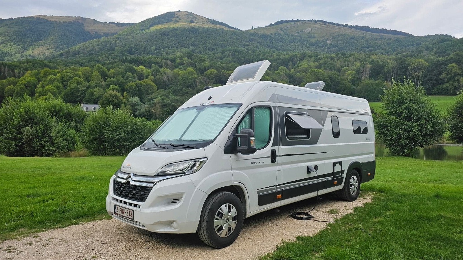 Campervan Citroën Jumper Elios 64LB te koop., Autres marques, Siège standard, Boîte manuelle, Marchepied électrique