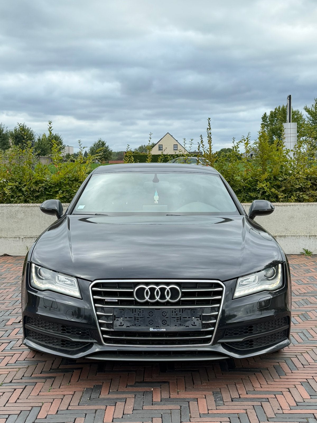 Audi A7 S-line 3.0 TDI Quattro 313pk overname mogelijk, Auto's, Euro 5, Zwart, Zwart, Particulier