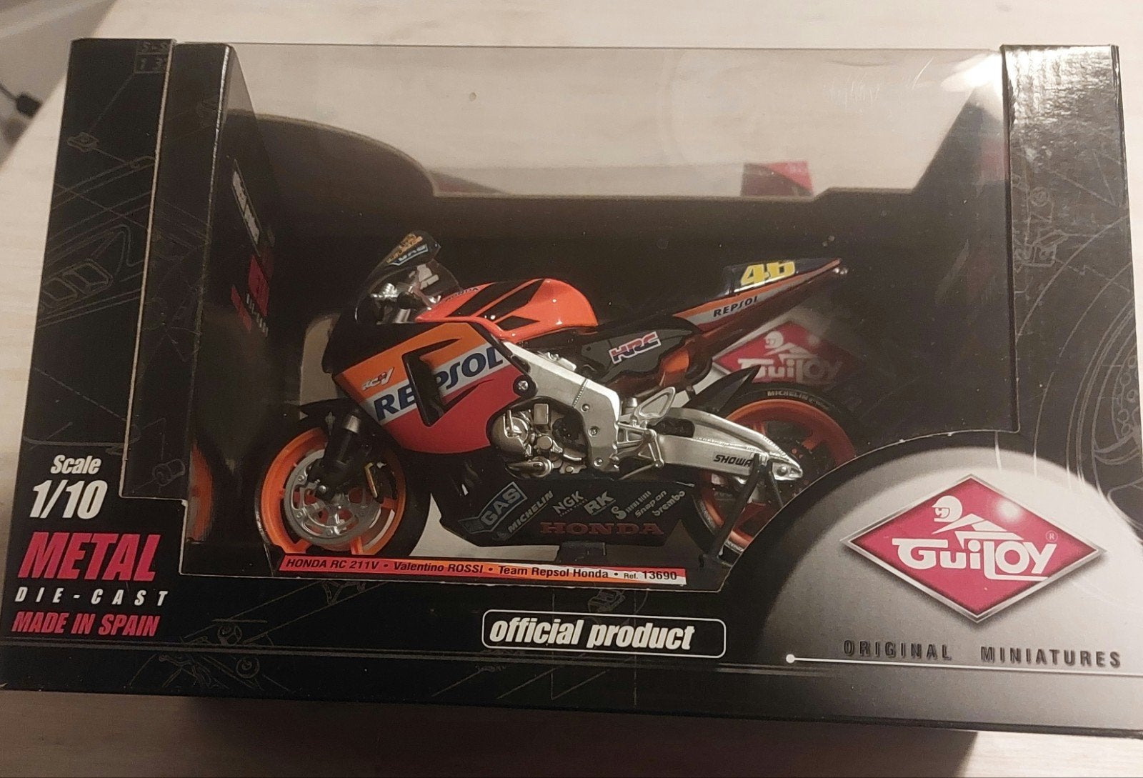 moto Gp Valentino Rossi 46, Hobby en Vrije tijd, Ophalen of Verzenden, Nieuw, Motor, Overige merken