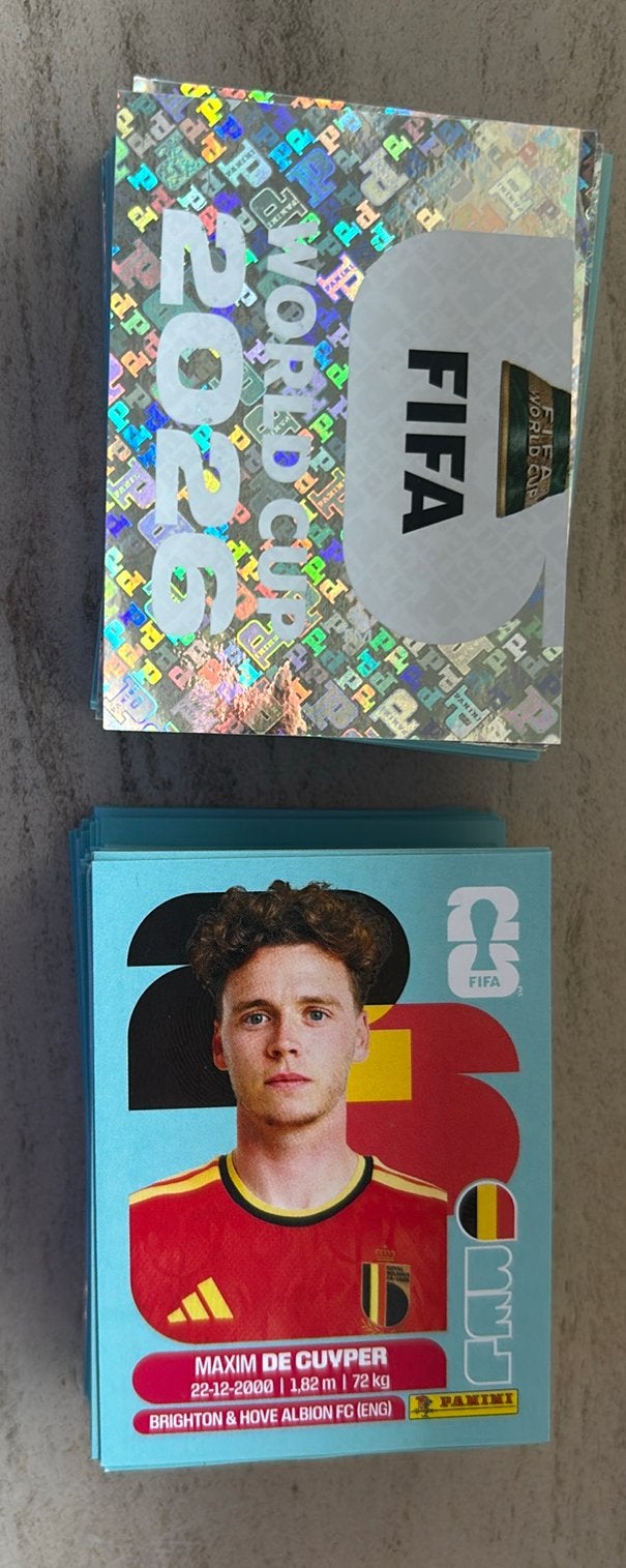 Panini stickers, Ophalen of Verzenden, Nieuw
