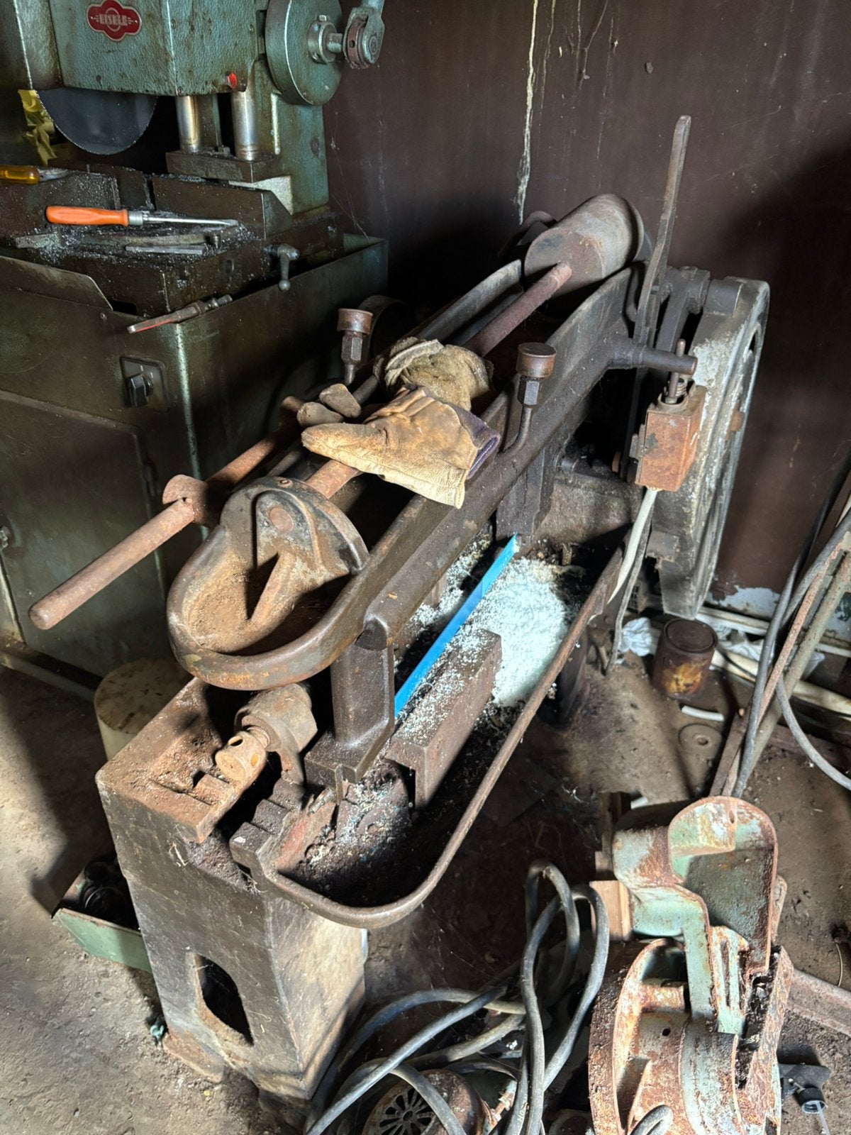 Metaal zaag, Bricolage & Construction, Outillage | Scies mécaniques, Enlèvement, Comme neuf