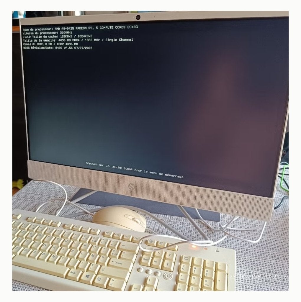 HP (all in one), Informatique & Logiciels, Ordinateurs de bureau, Enlèvement ou Envoi