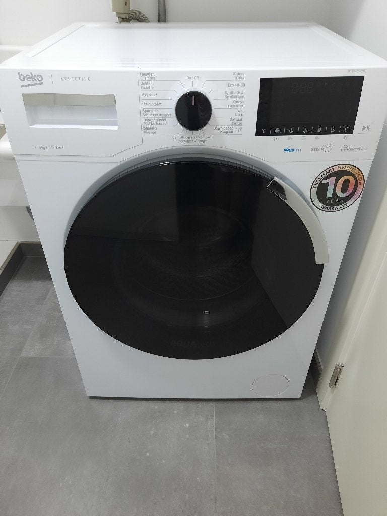 Beko wasmachine, als nieuw, amper gebruikt, met garantie, Elektronische apparatuur, Ophalen, Minder dan 85 cm, Energieklasse A of zuiniger
