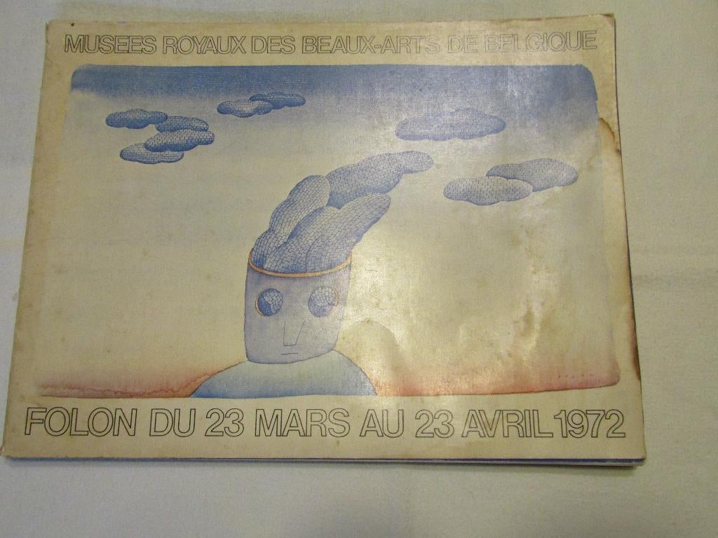 Magnifique recueil d'Affiches de Folon, Enlèvement ou Envoi