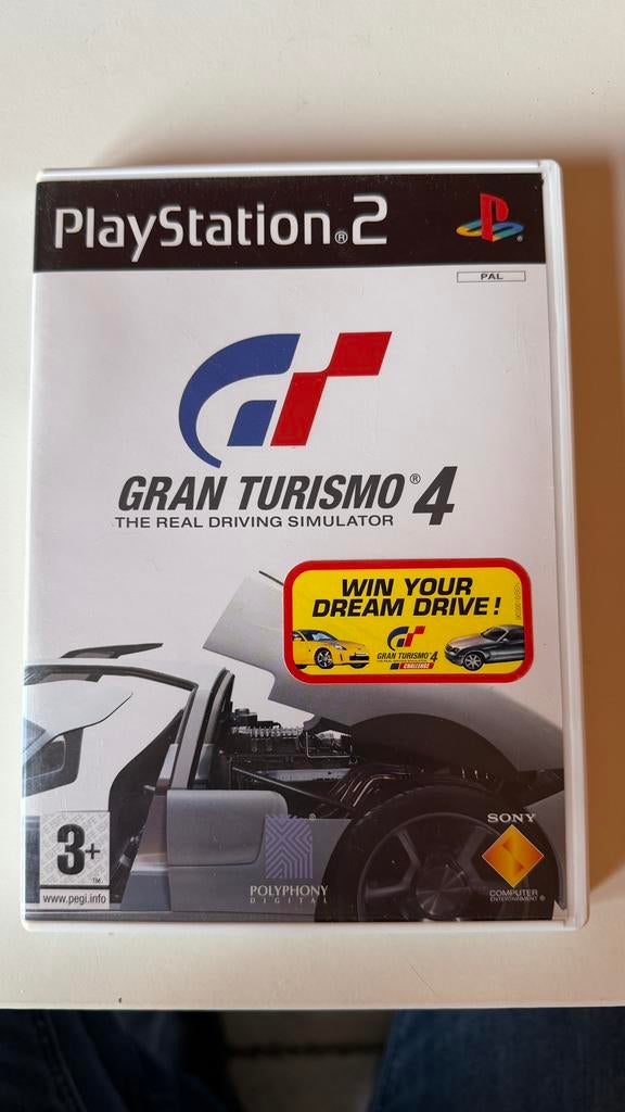 Gran Turismo 4 voor PS2, Games en Spelcomputers, Games | Sony PlayStation 2, Ophalen of Verzenden, Zo goed als nieuw