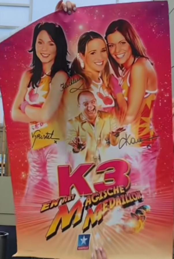Poster K3 en het Magische Medaillon (K3 Originals), Verzamelen, Posters, Ophalen of Verzenden