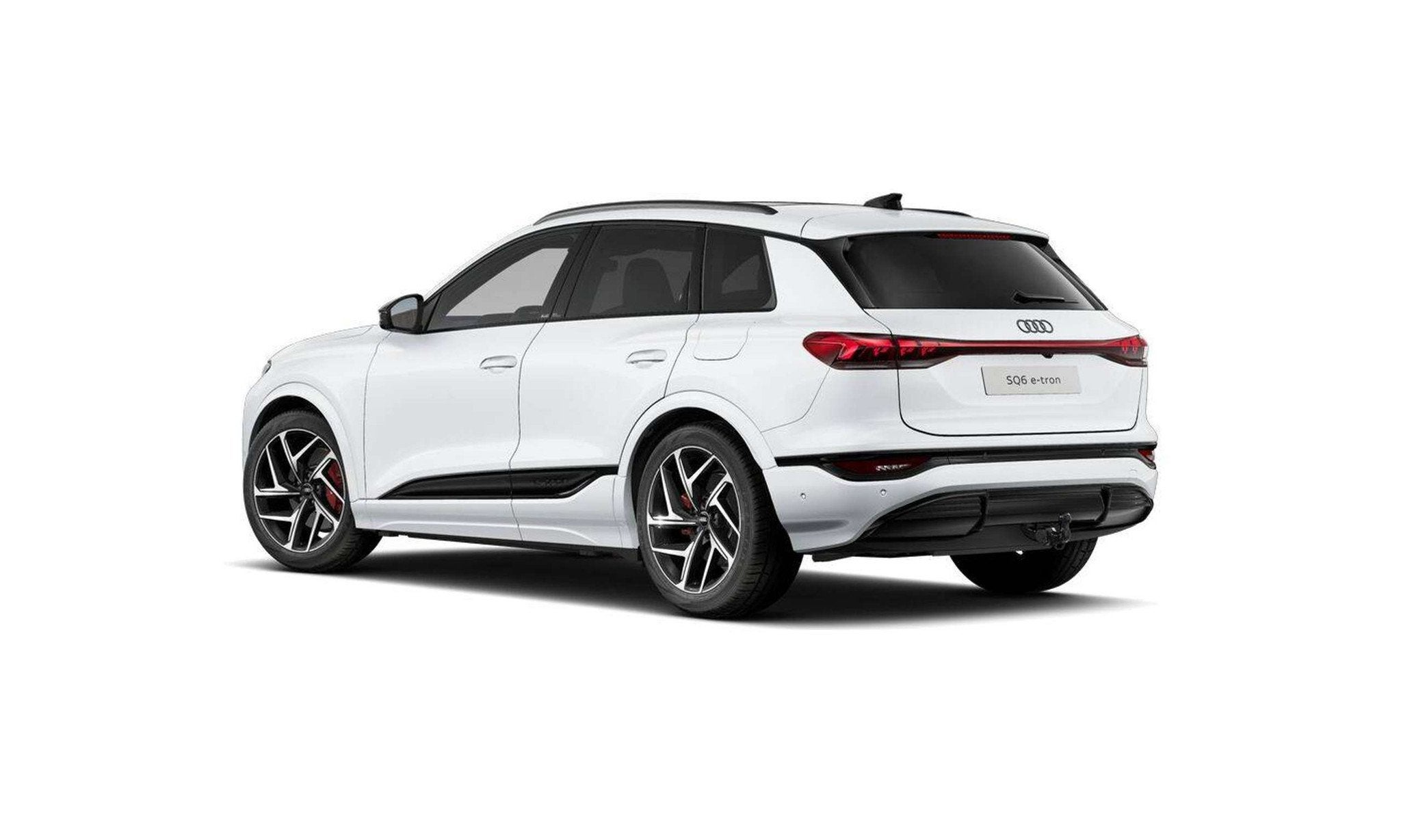 Audi SQ6 e-tron SQ6 e-Tron Facelift l Pano l Luchtvering l H, Automaat, Gebruikt, Zwart, Adaptive Cruise Control