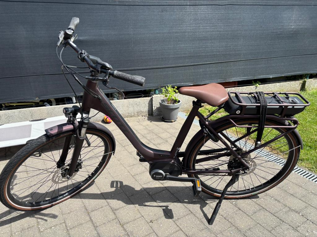 Elektronische damesfiets merk scott, Ophalen, Zo goed als nieuw, Overige merken