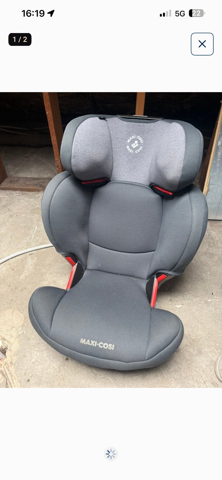 Autostoel maxicosi met isofix, Kinderen en Baby's, Ophalen, Zo goed als nieuw, Isofix