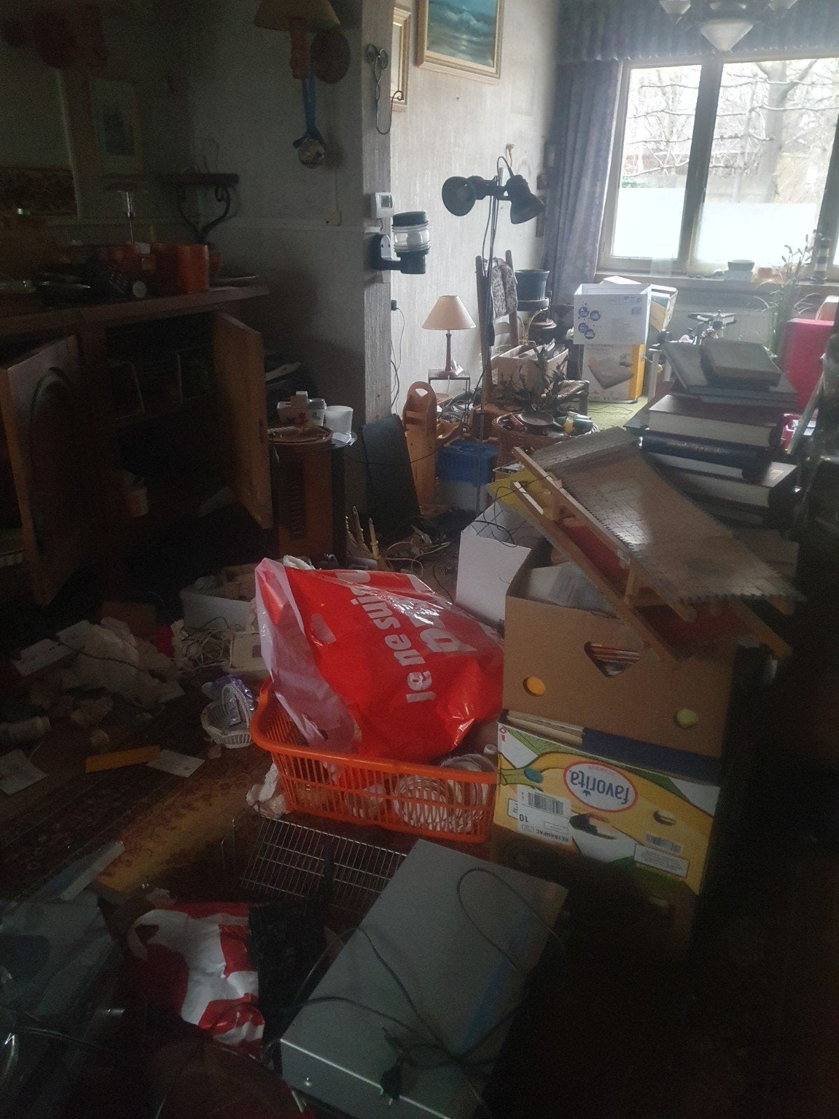 leegmaken van inboedels, Enlèvement ou Envoi