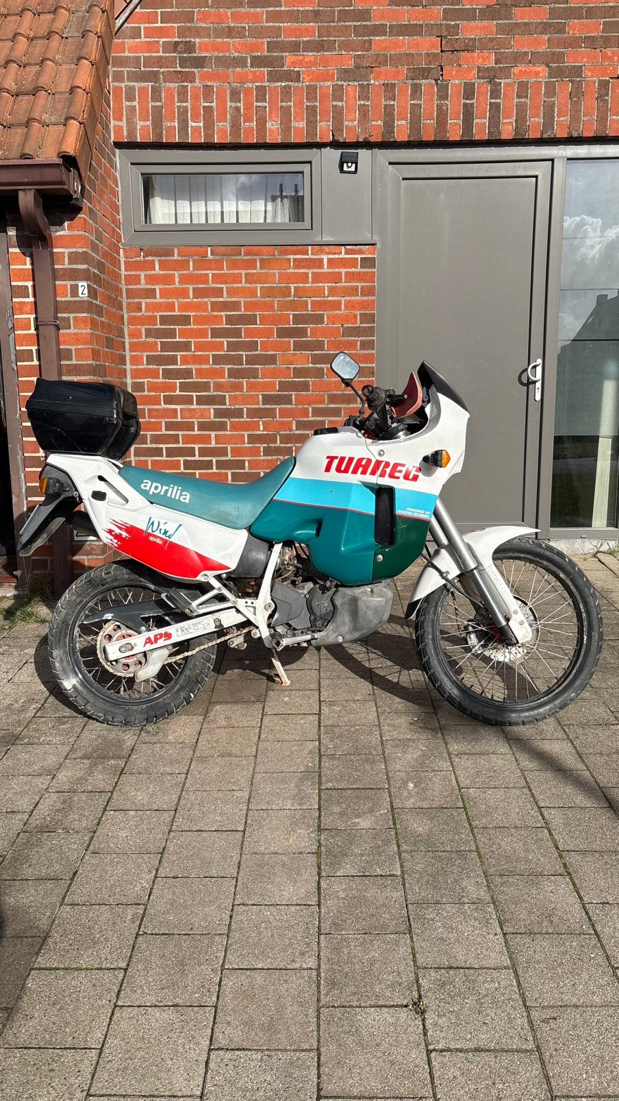 Moteur Aprilia Touareg Wind 125 2 temps très rare 15k kms, Motos, Enduro