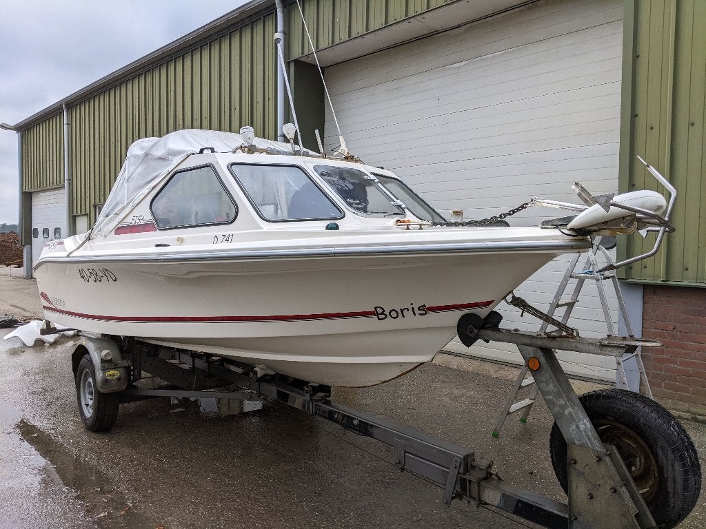 Vissersboot Beekman 540, Watersport en Boten, Speedboten, Ophalen, Gebruikt, 70 tot 120 pk, Beekman
